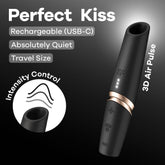 Satisfyer Perfect Kiss -  USB Rechargeable Air Pulse Stimulator